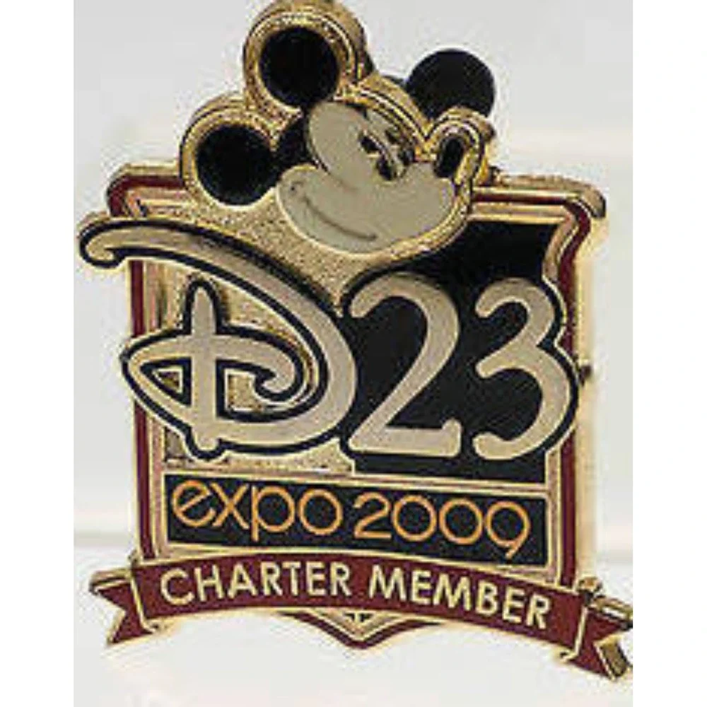Disney Pin‎ D23 Expo First 2009 Charter Member Mickey Mouse 72948 OE